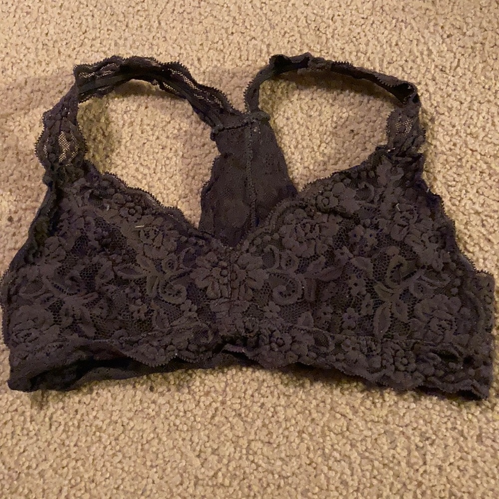 Dark gray bralette